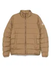 Moncler Mens Open Beige Baudinet Padded Shell-down Jacket In Nude