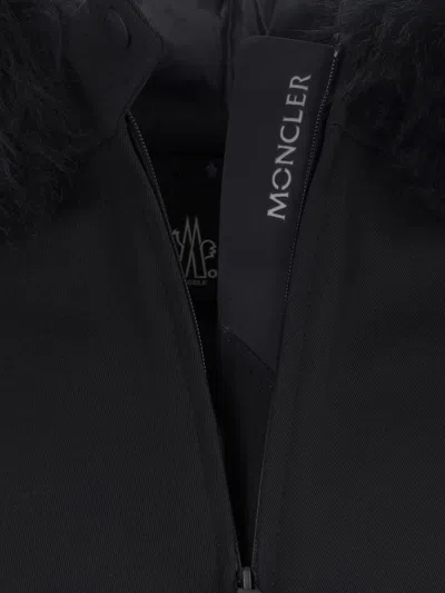 Moncler Bauges Belted Jacket In Black