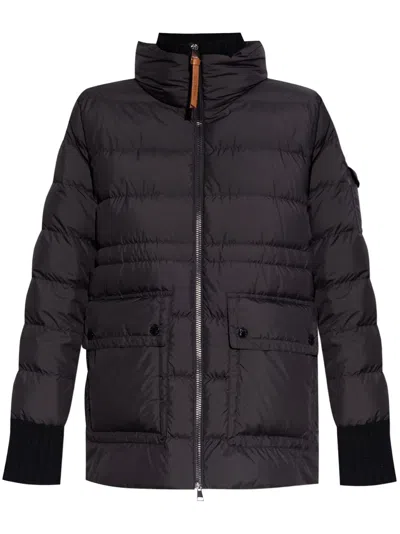 Moncler Baux Down Jacket In Black