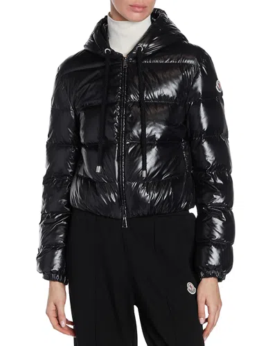 Moncler Bayard Coat In Black