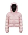 Moncler Bayard Short Puffer Jacket In Pink