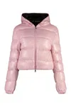 Moncler Bayard Down Jacket In Pink