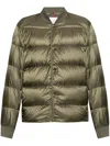 Moncler Bazena Down Jacket In Green