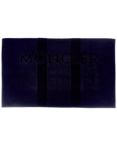 Moncler Beach Towel In Blue