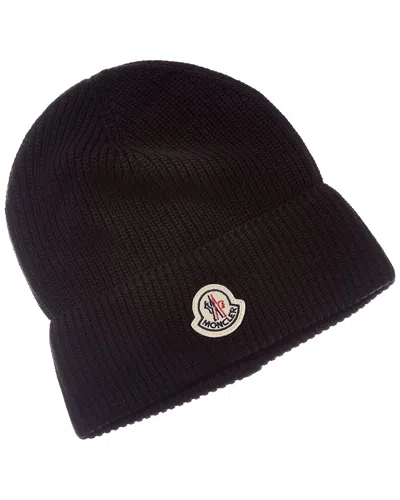 Moncler Beanie In Black