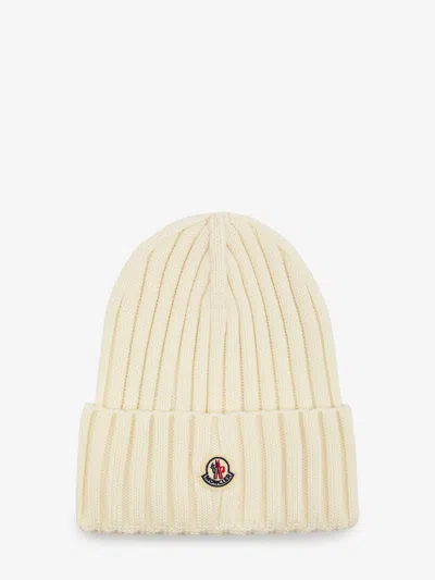 Moncler Beanie In Virgin Wool