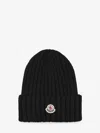 Moncler Beanie In Virgin Wool