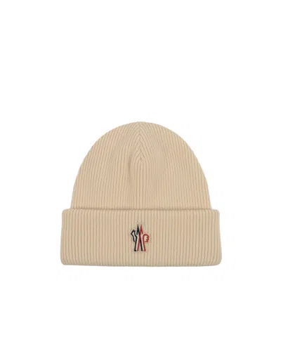 Moncler Beanie In Neutral