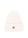 Moncler Beanie In White