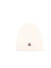 Moncler Beanie In White