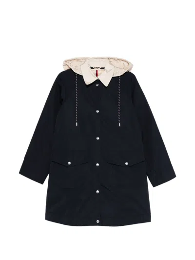 Moncler Begonia Parka Marine Hood Beige In Neutral