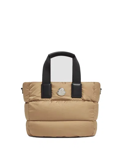 Moncler Beige Caradoc Mini Tote Bag