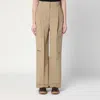 Moncler Logo Patch Straight Cargo Pants
