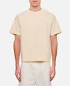 Moncler X Gilga Farm By Donald Glover Logo Patch T-shirt In Beige