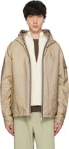 Moncler Evettes Nylon Down Jacket In 23o - Sand
