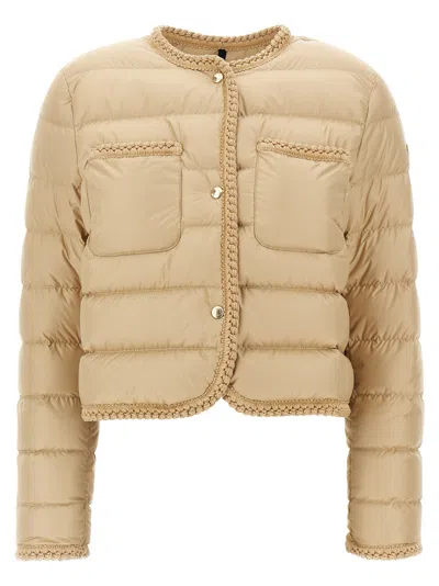 MONCLER BEIGE GENCAY JACKET