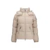 Moncler Beige Goose Down Shell Jacket