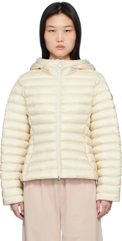 Moncler Ige Hooded Lightweight Short Down Jacket Clothing In Neutral