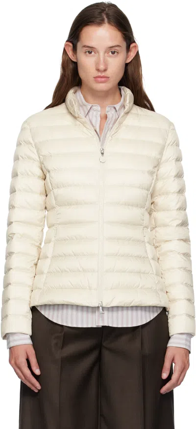 MONCLER BEIGE IGELLE DOWN JACKET