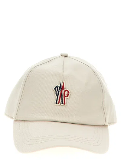 Moncler Beige Logo Baseball Cap