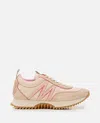 Moncler Pacey Panelled Sneakers In Beige