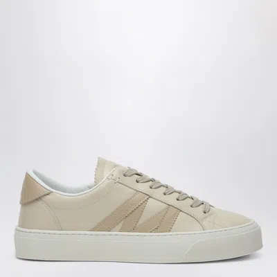 MONCLER MONCLER BEIGE MONACO M SNEAKERS