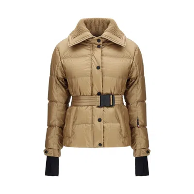 Moncler Grenoble Down Jackets In Brown