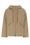 Moncler Beige Polyester Cassiopea Windbreaker In 239