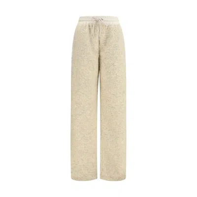 Moncler Beige Polyester Joggers (workout Pants)