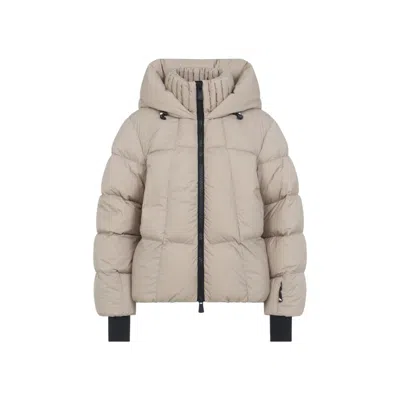 MONCLER BEIGE PUFFER JACKET