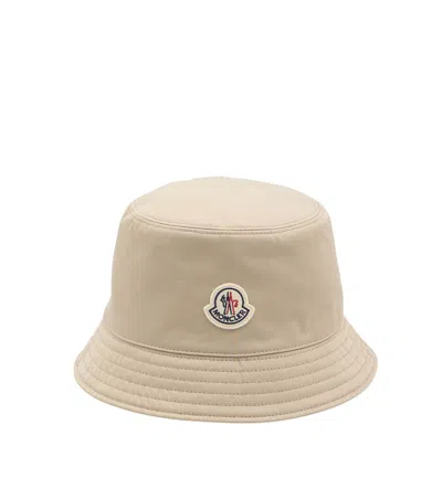 Moncler Beige Reversible Bucket Hat In Neutral