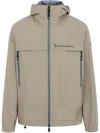 Moncler Shipton Zip-up Jacket In Gray