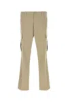 Moncler Beige Stretch Cotton Cargo Pant