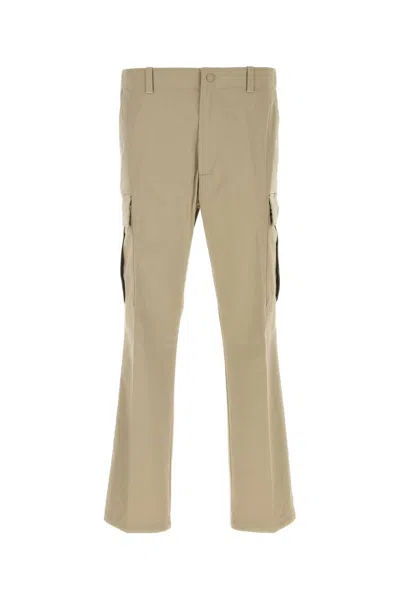 Moncler Beige Stretch Cotton Cargo Pant