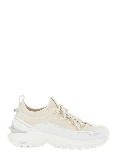 MONCLER BEIGE TRAILGRIP LITE3 SNEAKERS