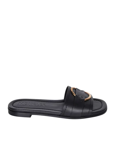 Moncler Bell Black Sandals