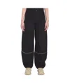 Moncler Belt-loop Casual Pants In Black