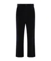 Moncler Belt-loop Casual Pants In Blue