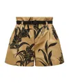 Moncler Belt-loop Shorts In Black