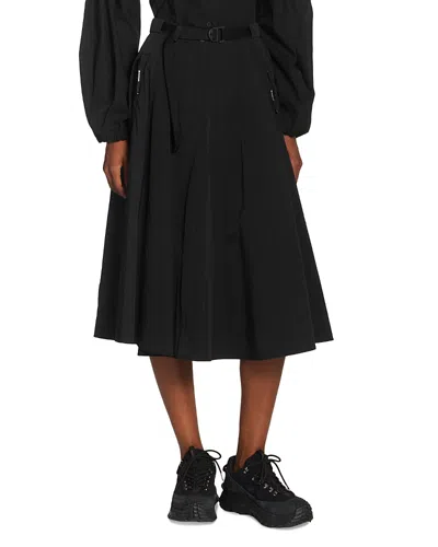 MONCLER BELTED A LINE SKIRT