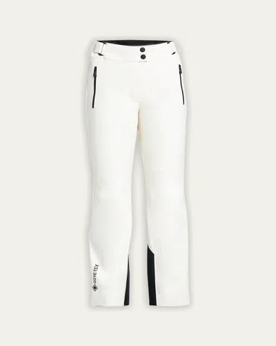 MONCLER BELTED CONTRAST SKI TROUSERS