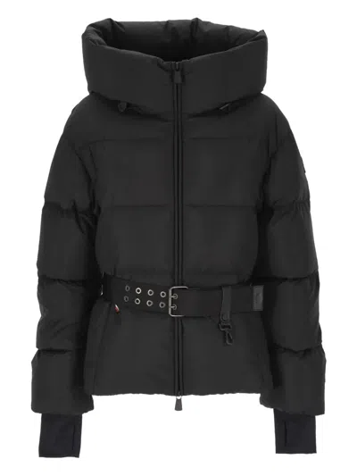 MONCLER BELTED HOODED JACKET