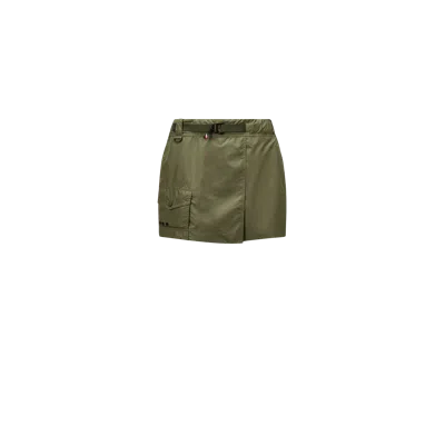 Moncler Belted Mini Skort, Women, Green, Size: S