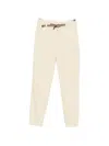 Moncler Belted Ski Pants In Neutral