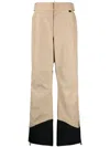 Moncler High-performance Wide-leg Ski Trousers In Neutrals