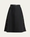 Moncler Belted Utility Skirt