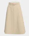Moncler Belted Utility Skirt