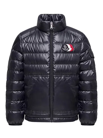 Moncler Kids' Doudoune Bengi, Garçons, Bleu, Taille: 8a In Black