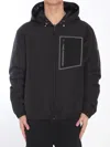 Moncler Bergun Reversible Down Jacket In Black