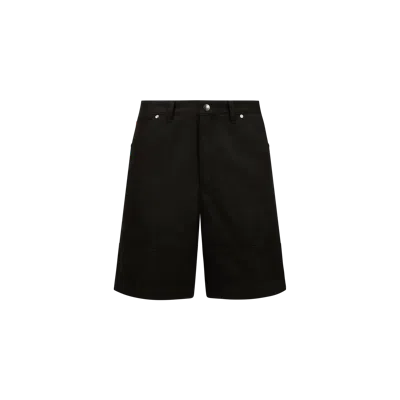Moncler Cotton Bermuda Shorts Black